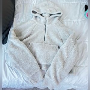 lululemon oversized half-zip scuba *fleece